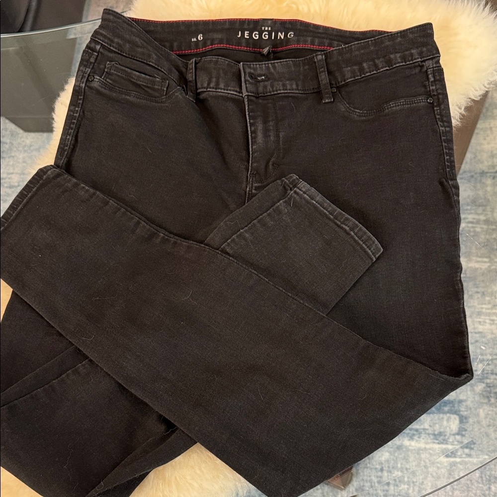 White House Black Market Black Jeggings